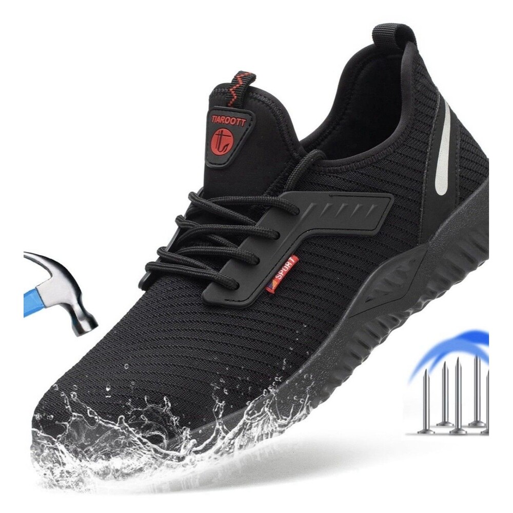 NEW Ulogu Sport Steel Toe Work Shoes Size 38 US 7-7.5Men 9-9.5Women ASTM  safety